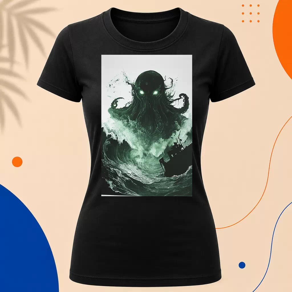 Dámské tričko - Cthulhu – Když se hvězdy srovnají